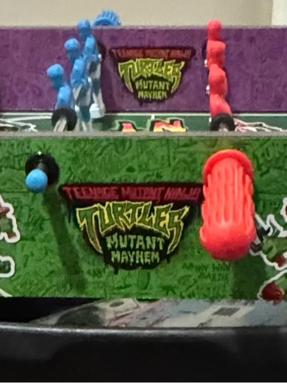Nickelodeon Teenage Mutant Ninja Turtles Foosball Table. *No Box*